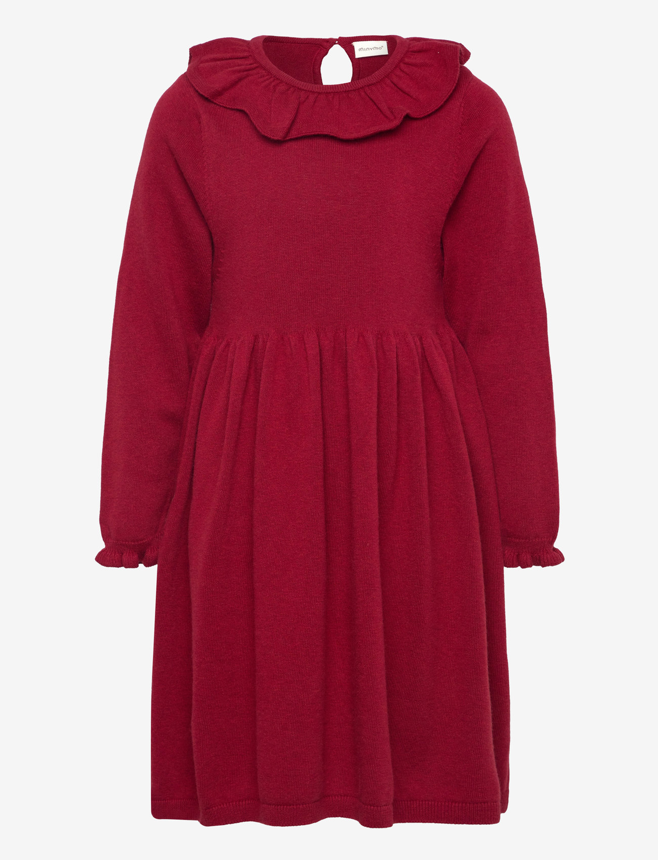 Minymo - Dress LS Knit - rio red - 0