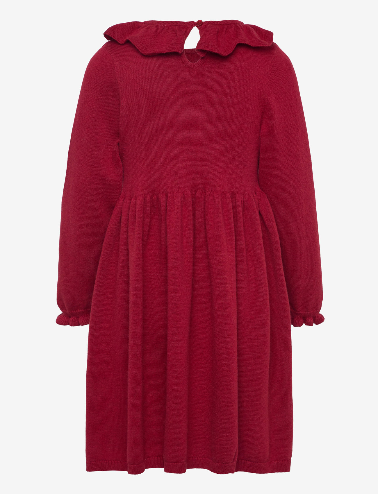 Minymo - Dress LS Knit - rio red - 1
