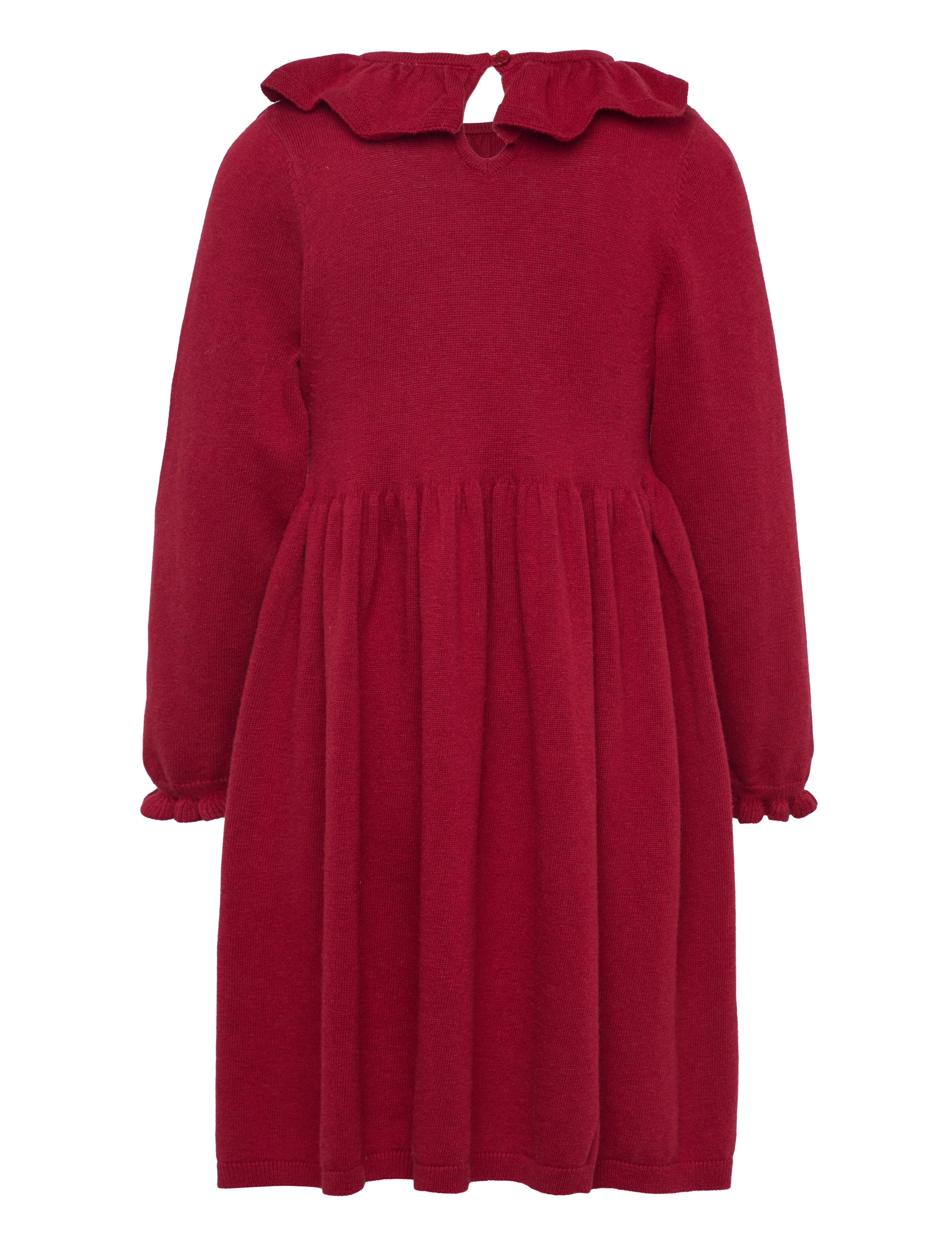 Minymo - Dress LS Knit - rio red - 1