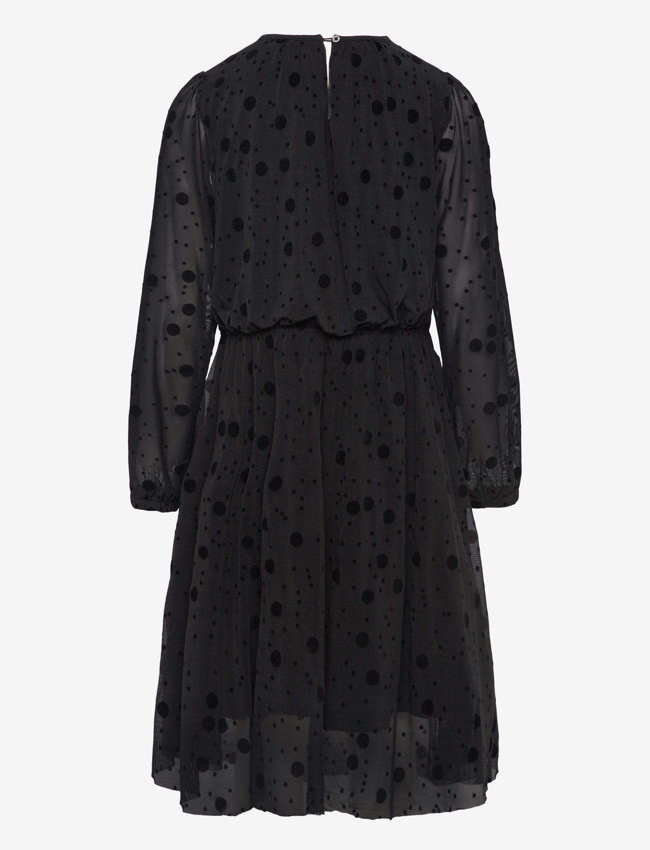 Minymo - Dress LS w. Flock - tap shoe - 1