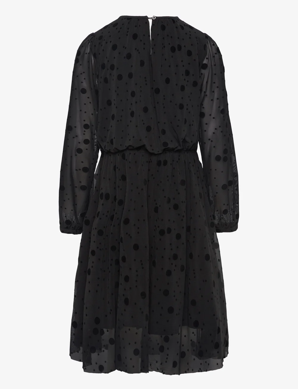 Minymo - Dress LS w. Flock - langärmelige freizeitkleider - tap shoe - 1