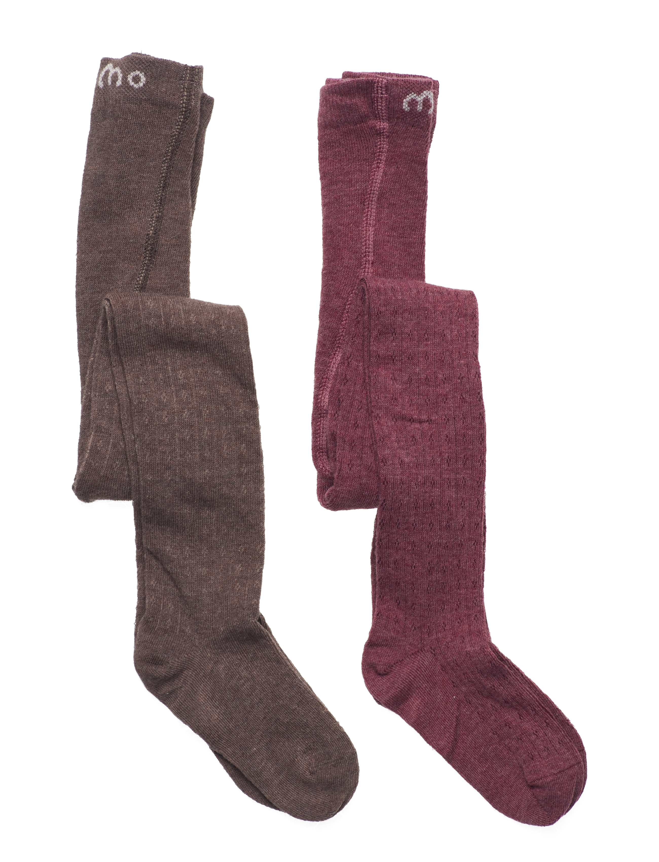 Minymo - 2-Pack Stockings - deco rose - 0