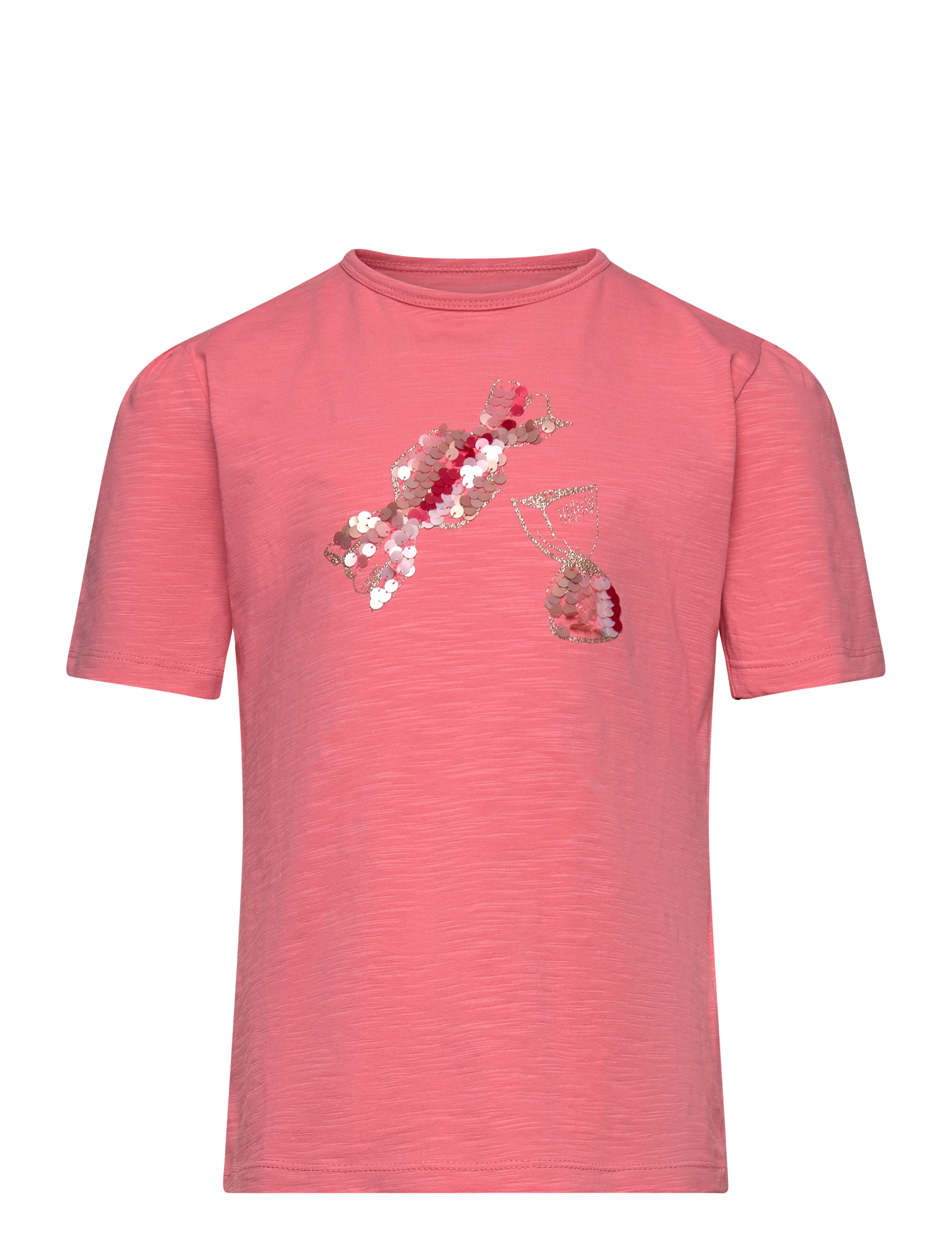 Minymo - T-shirt SS - strawberry ice - 0