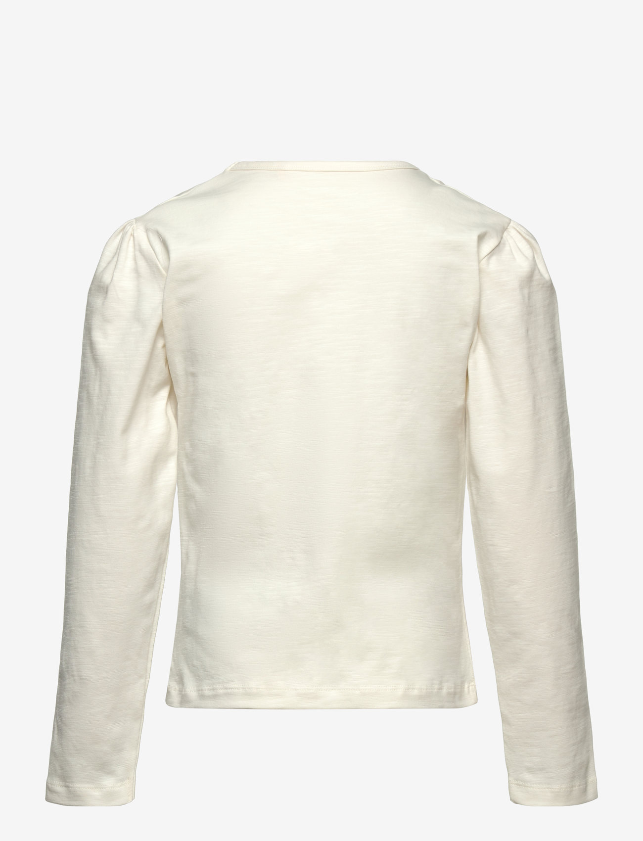 Minymo - T-shirt LS - langærmede t-shirts - marshmallow white - 1