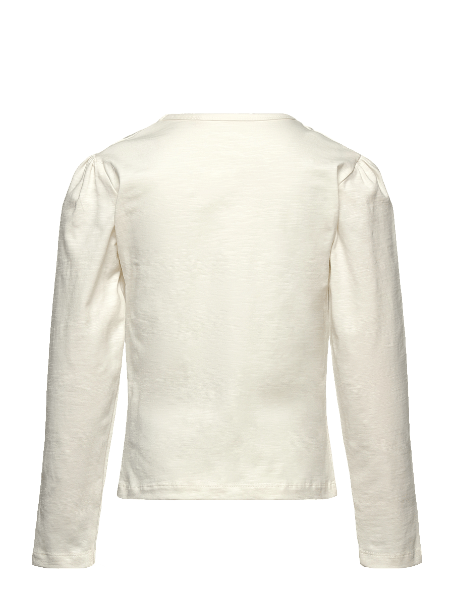 Minymo - T-shirt LS - pikkade varrukatega t-särgid - marshmallow white - 1
