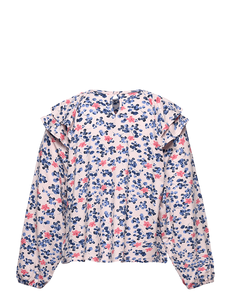 Minymo - T-shirt LS AOP - pluusid ja tuunikad - pink dogwood - 2