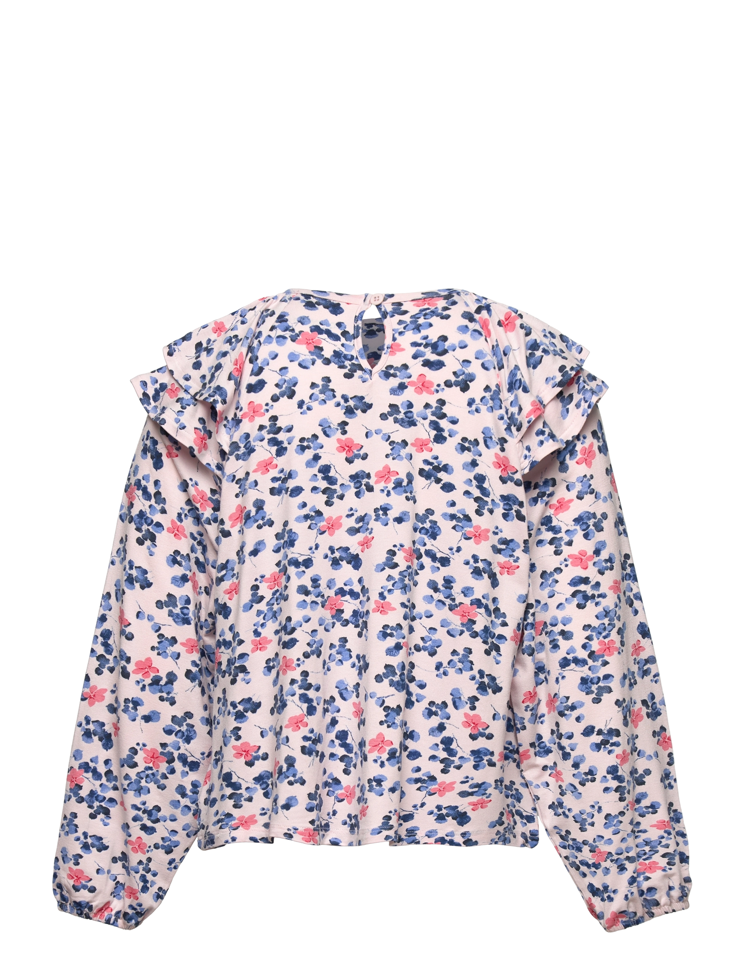 Minymo - T-shirt LS AOP - suvised sooduspakkumised - pink dogwood - 2