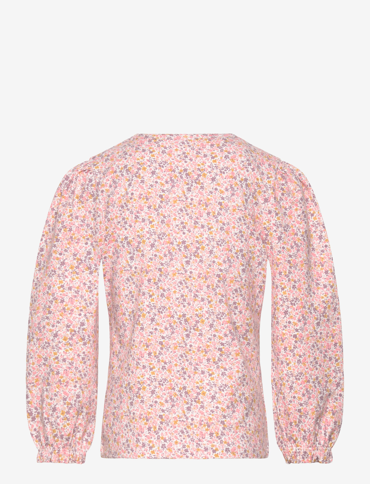 Minymo - T-shirt LS AOP - herbstliche kleidung - rosette - 1