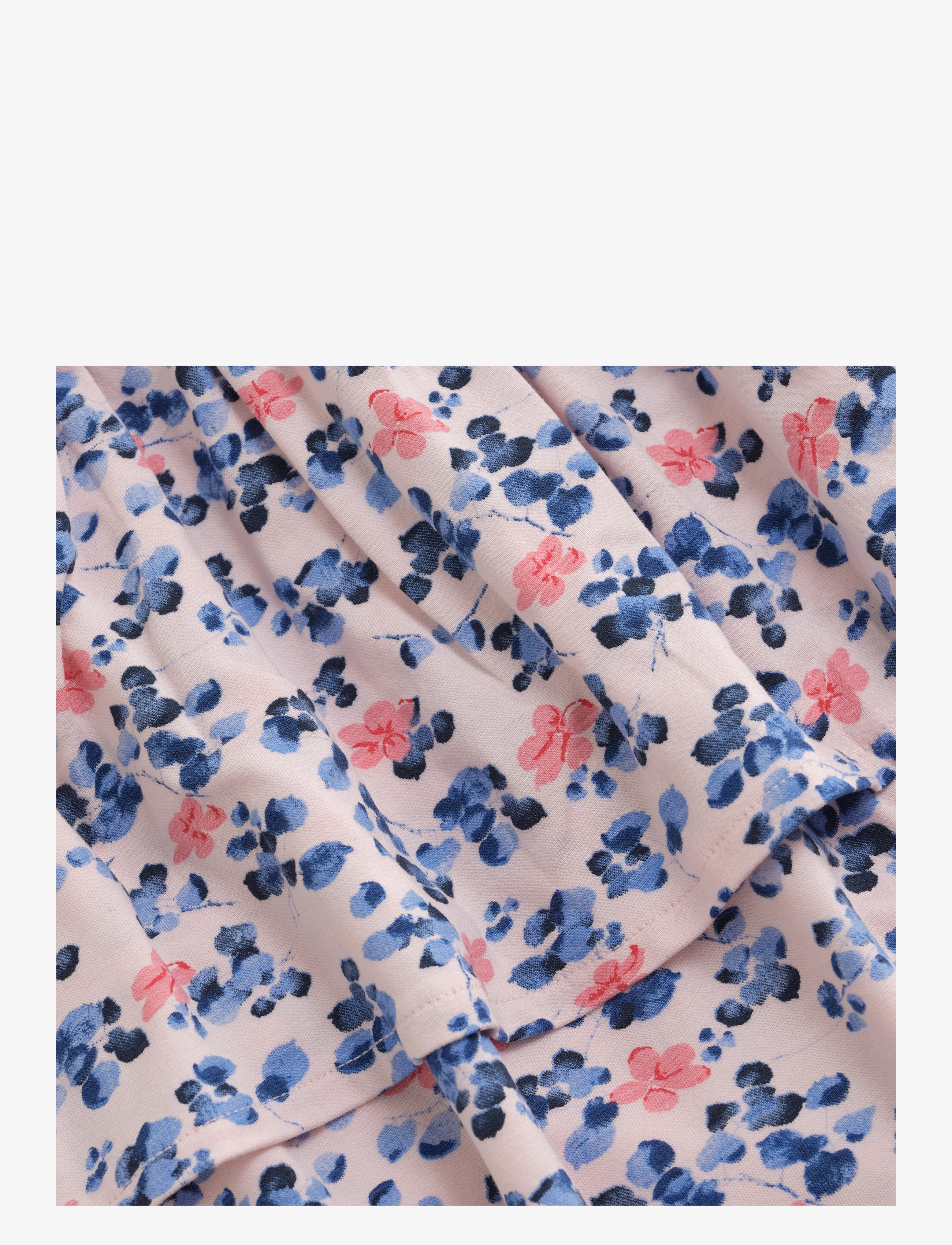 Minymo - Skirt AOP - pink dogwood - 2