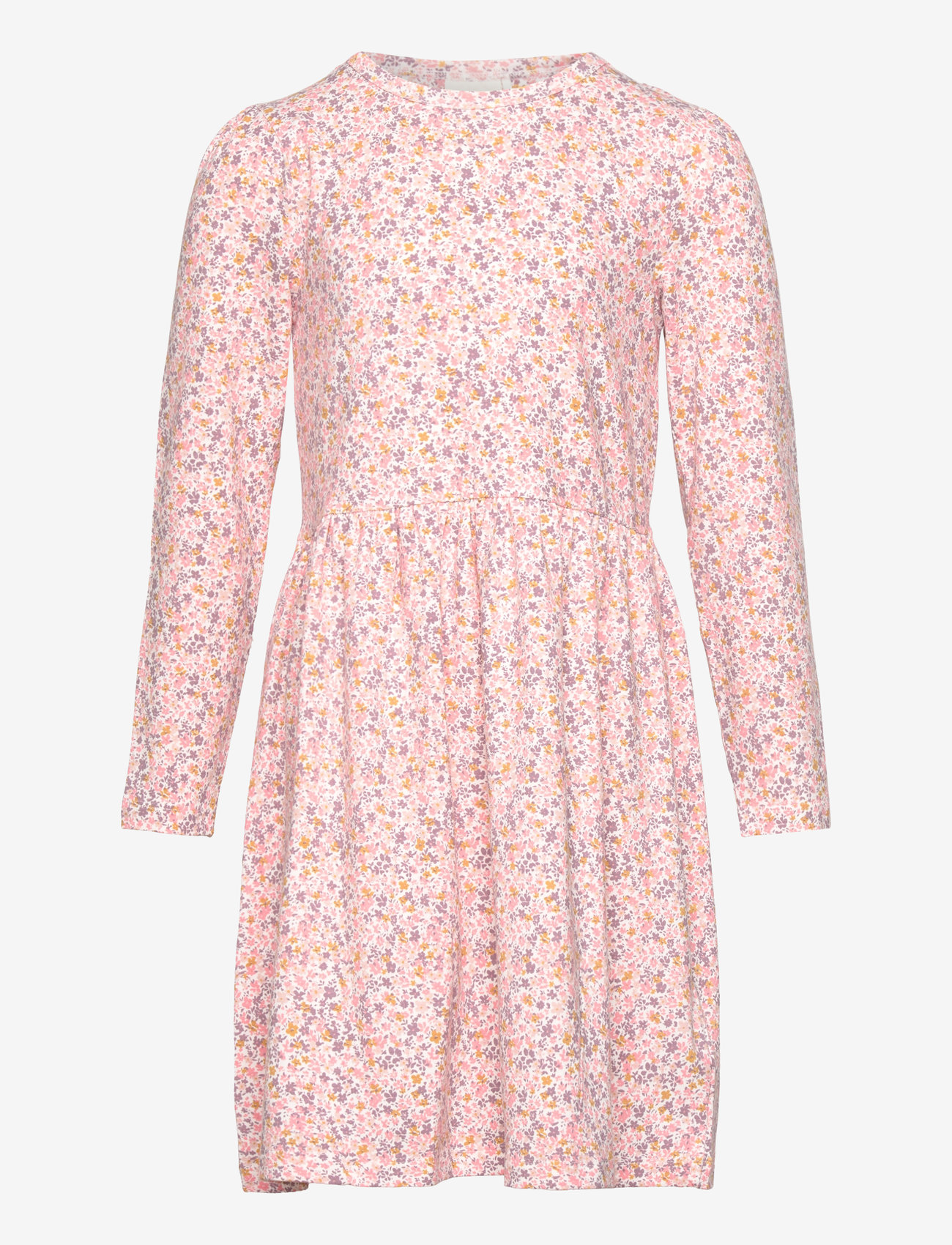 Minymo - Dress LS AOP - rosette - 0