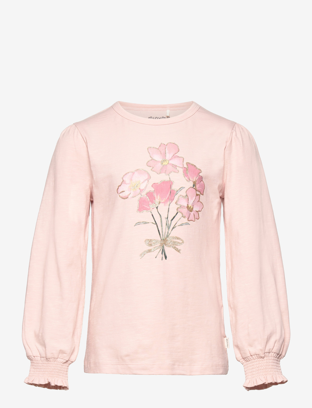 Minymo - T-shirt LS - langärmelig - peach whip - 0