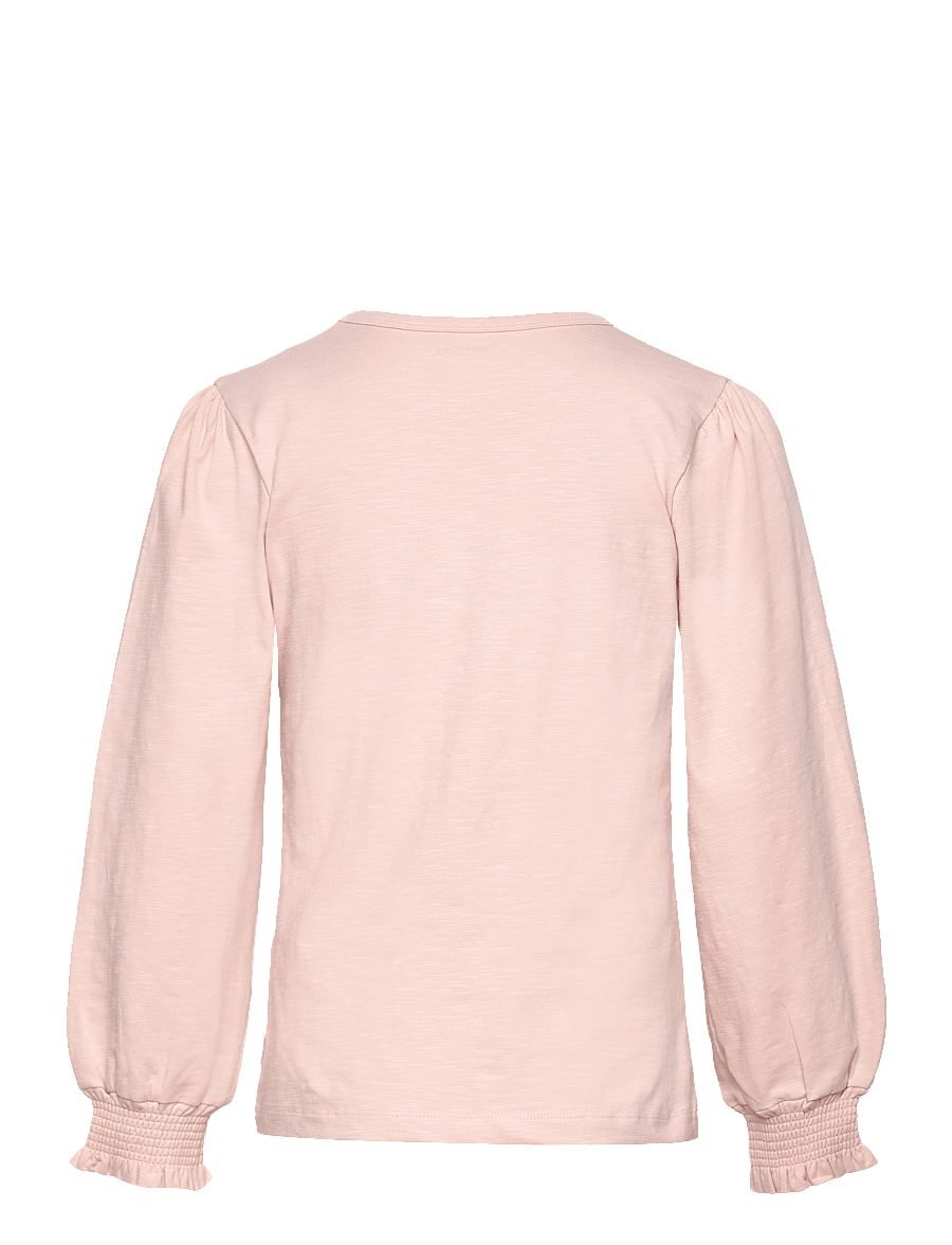 Minymo - T-shirt LS - peach whip - 1