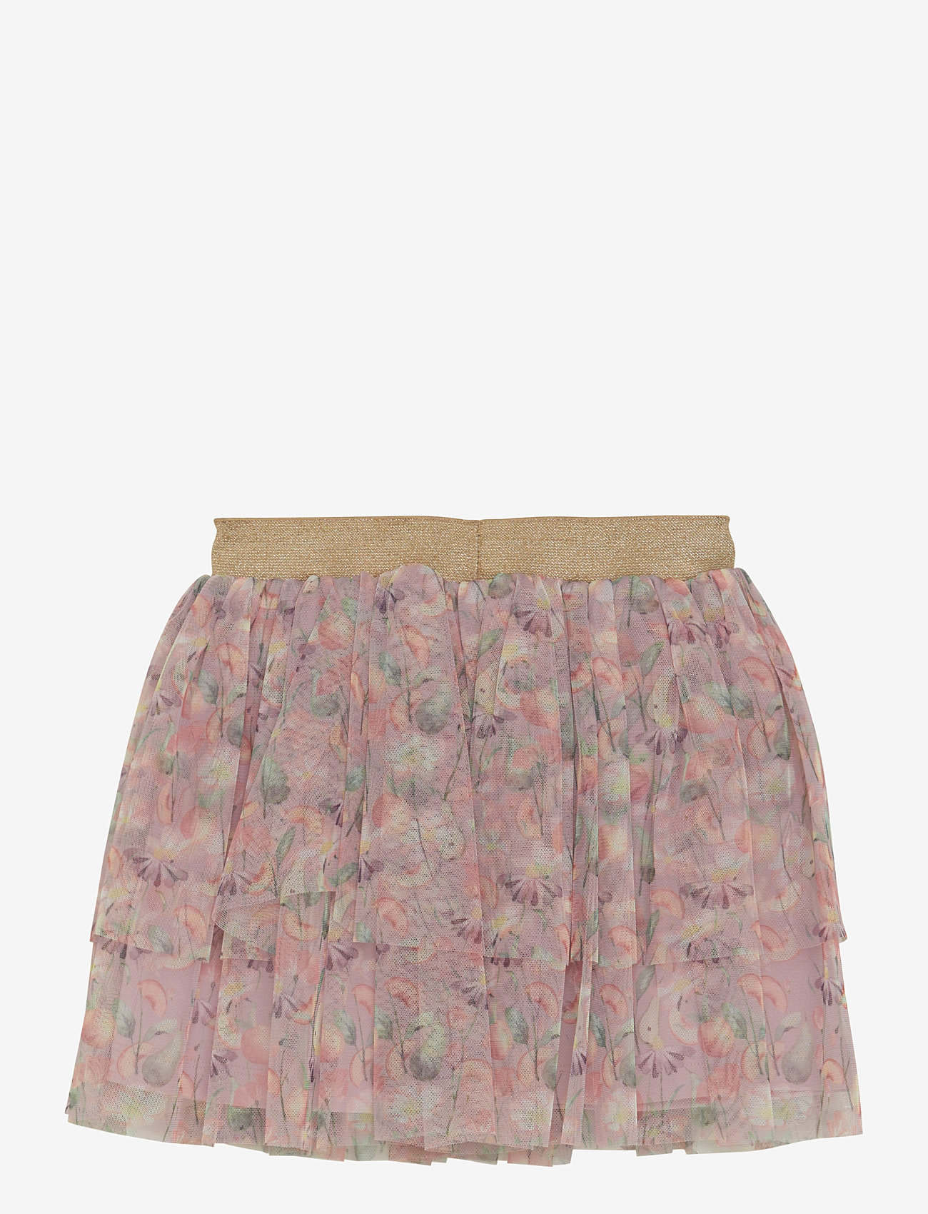 Minymo - Skirt w. AOP - short skirts - burnished lilac - 1