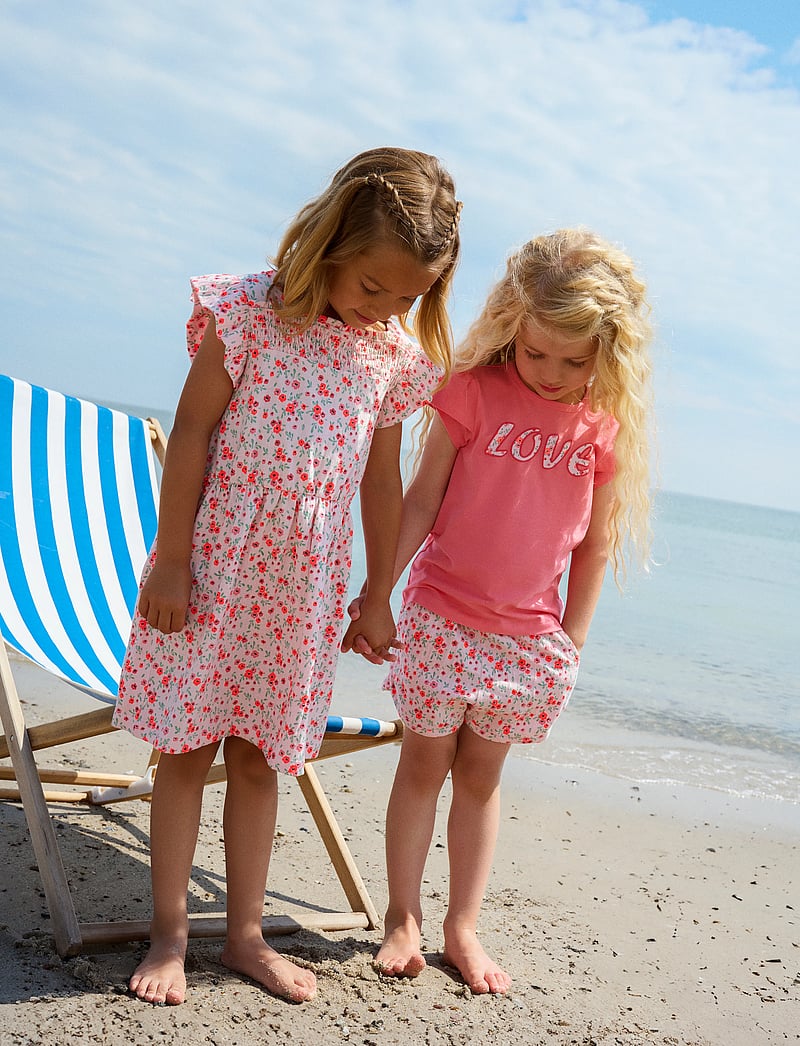 Minymo - T-shirt SS - kortärmade - strawberry pink - 0