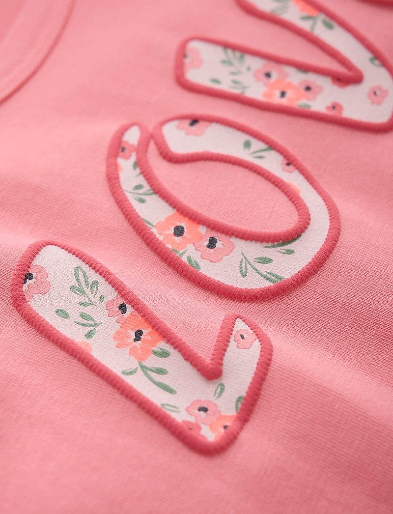 Minymo - T-shirt SS - kortärmade - strawberry pink - 4