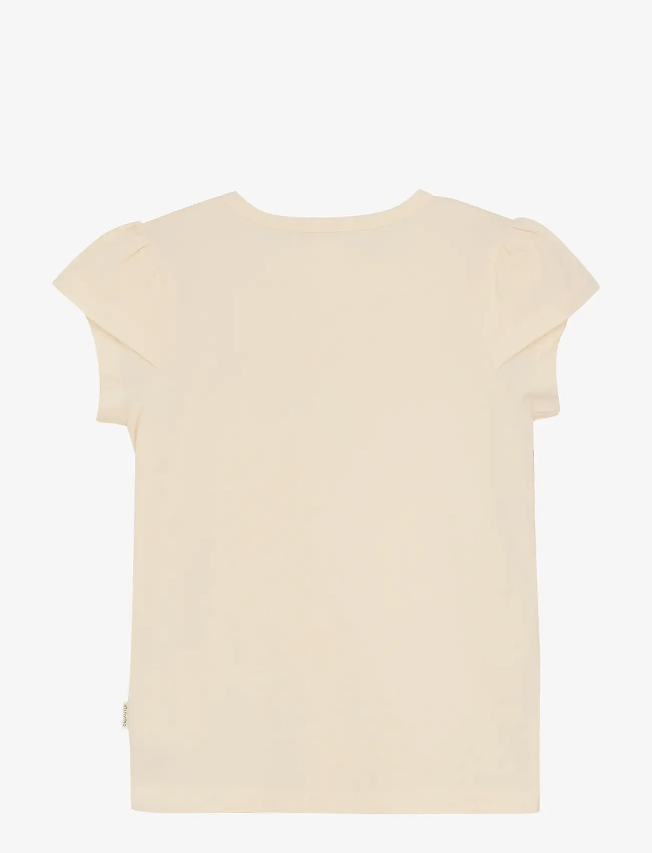 Minymo - T-shirt SS - kortærmede - white swan - 1