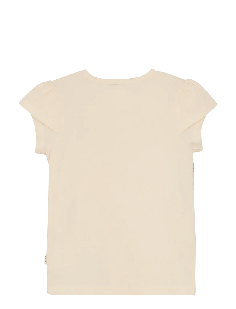 Minymo - T-shirt SS - kortærmede - white swan - 1