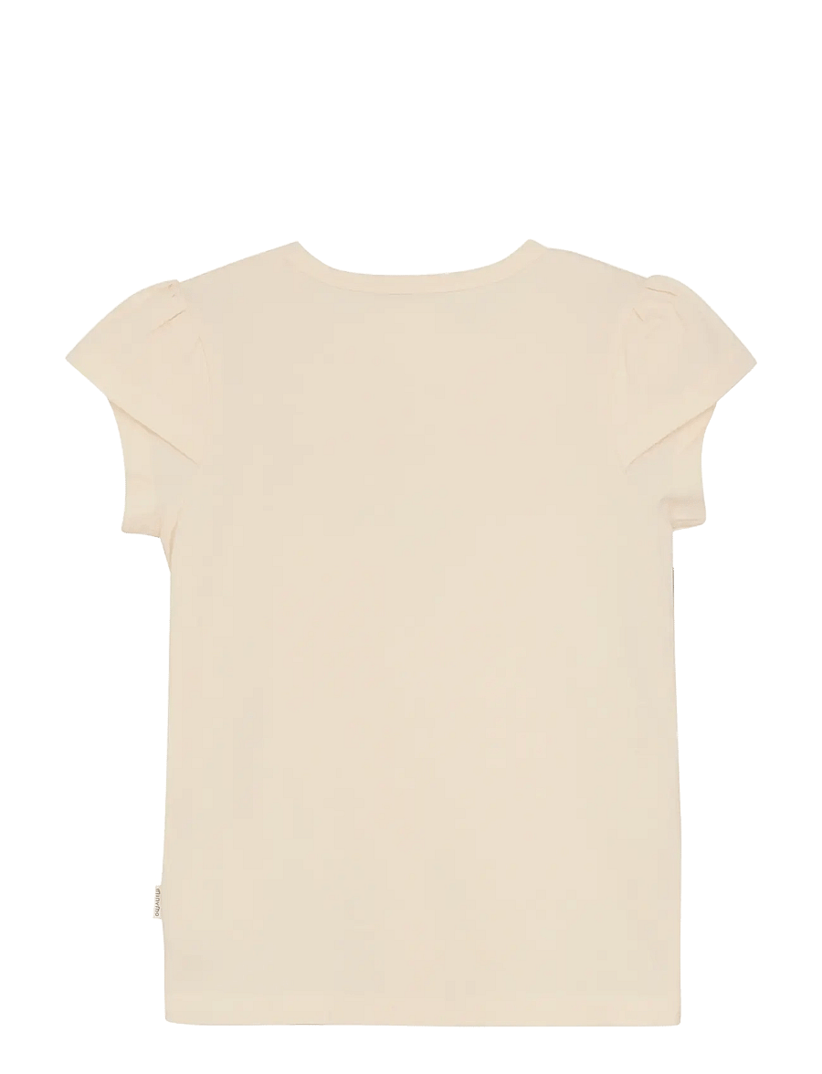 Minymo - T-shirt SS - lühikeste varrukatega - white swan - 1