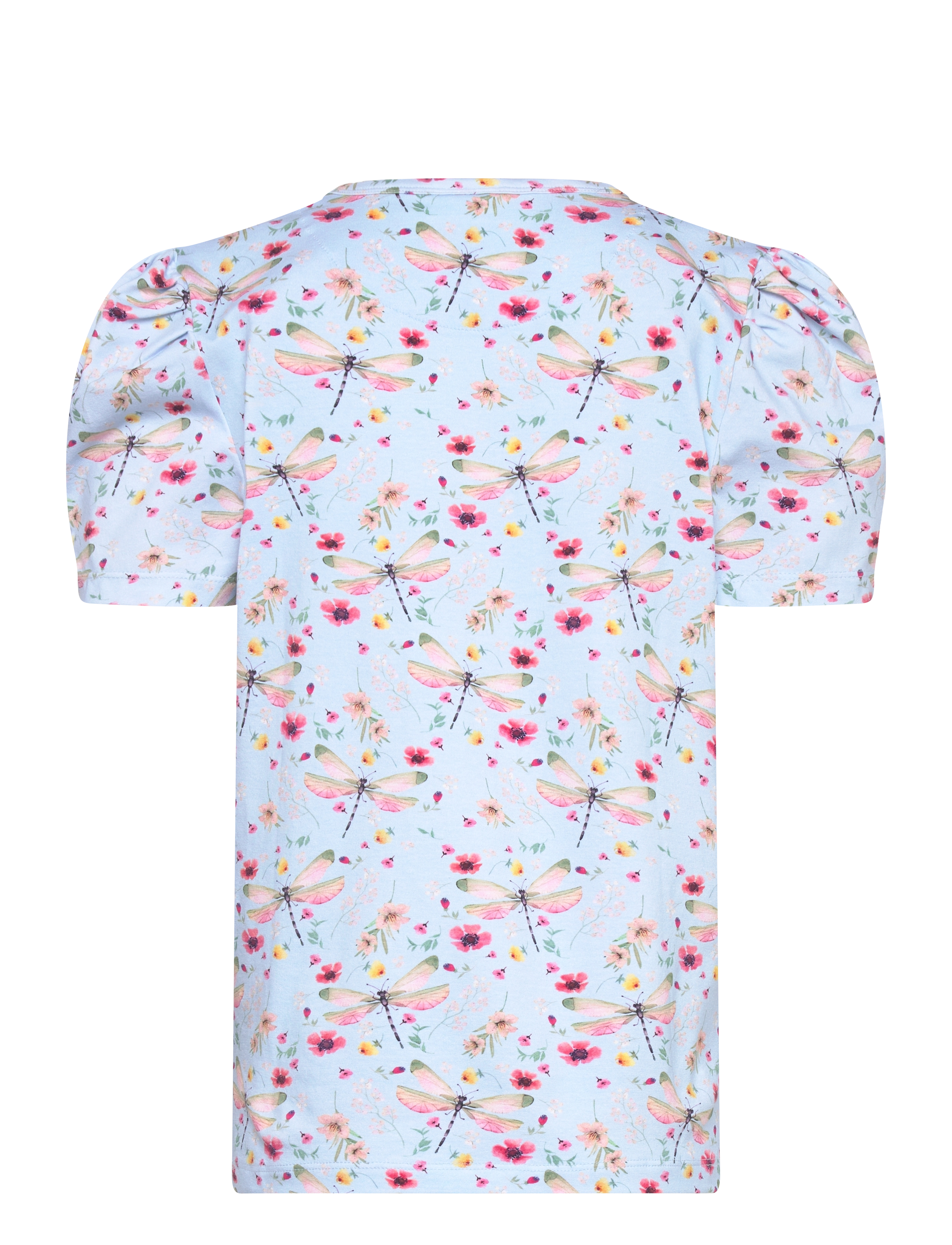 Minymo - T-shirt SS AOP - skyway - 1