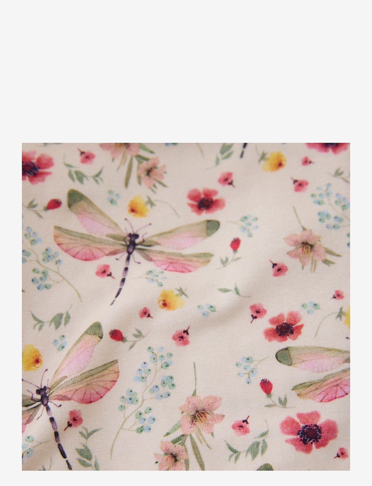 Minymo - T-shirt SS AOP - kortärmade - white swan - 2