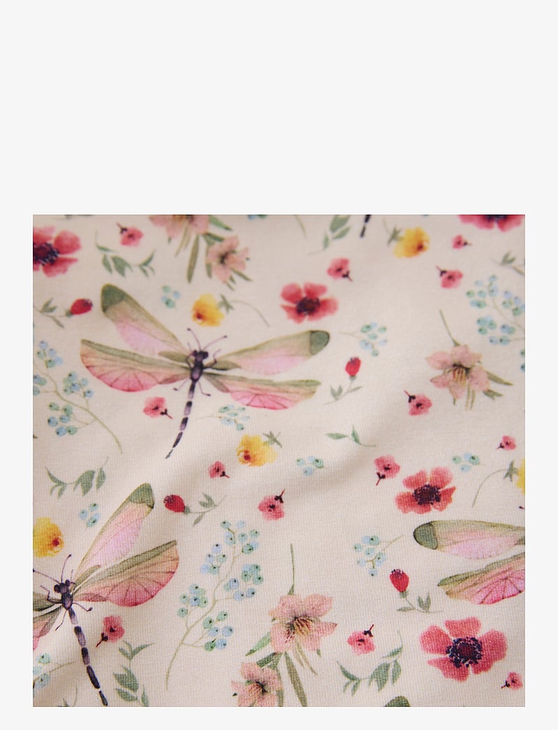 Minymo - T-shirt SS AOP - kortärmade - white swan - 2