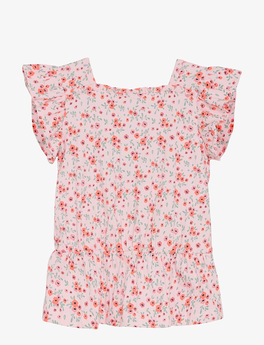 Minymo - T-shirt SS AOP - topi bez piedurknēm - rosen quartz - 1