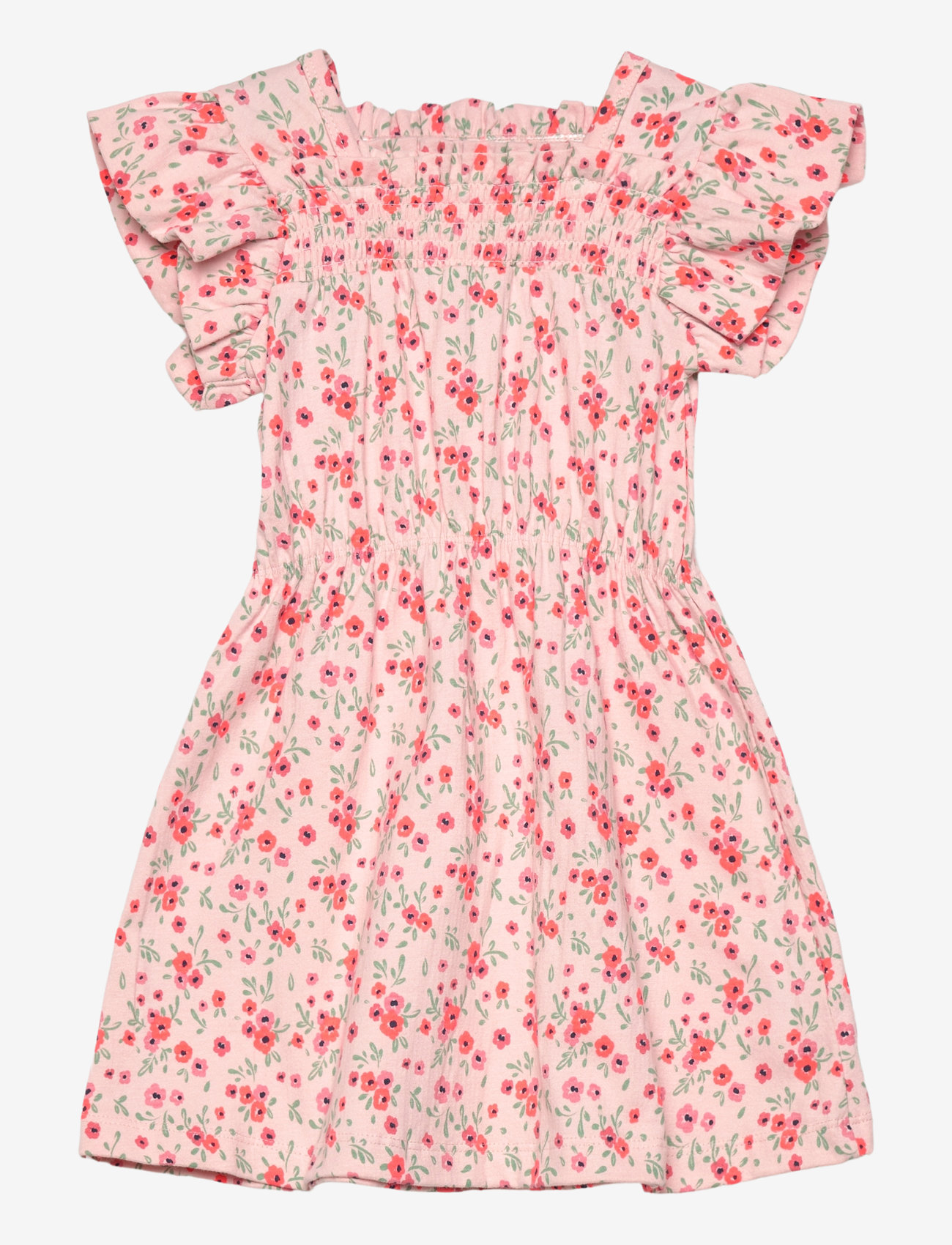 Minymo - Dress SS AOP - rosen quartz - 1