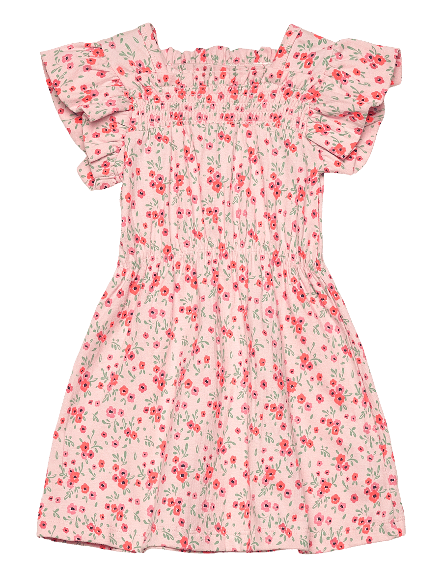 Minymo - Dress SS AOP - Ärmellose freizeitkleider - rosen quartz - 1