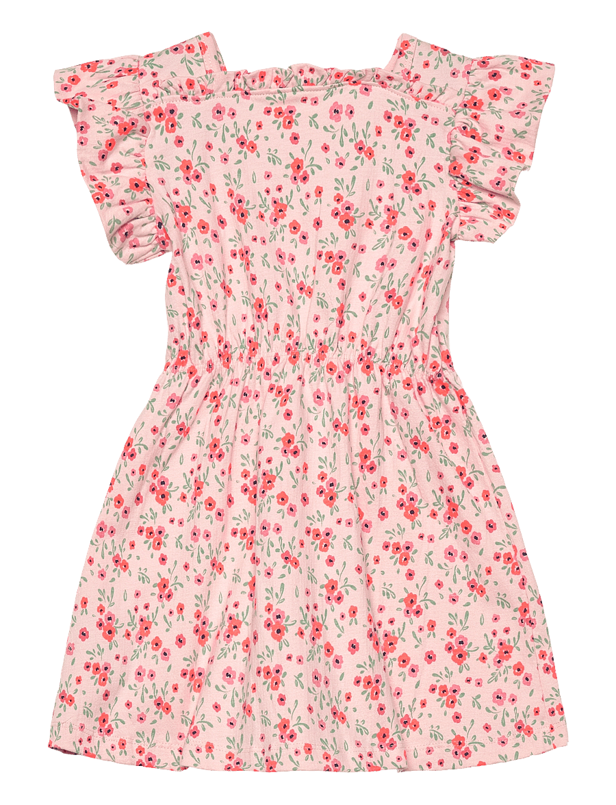 Minymo - Dress SS AOP - Ärmellose freizeitkleider - rosen quartz - 2