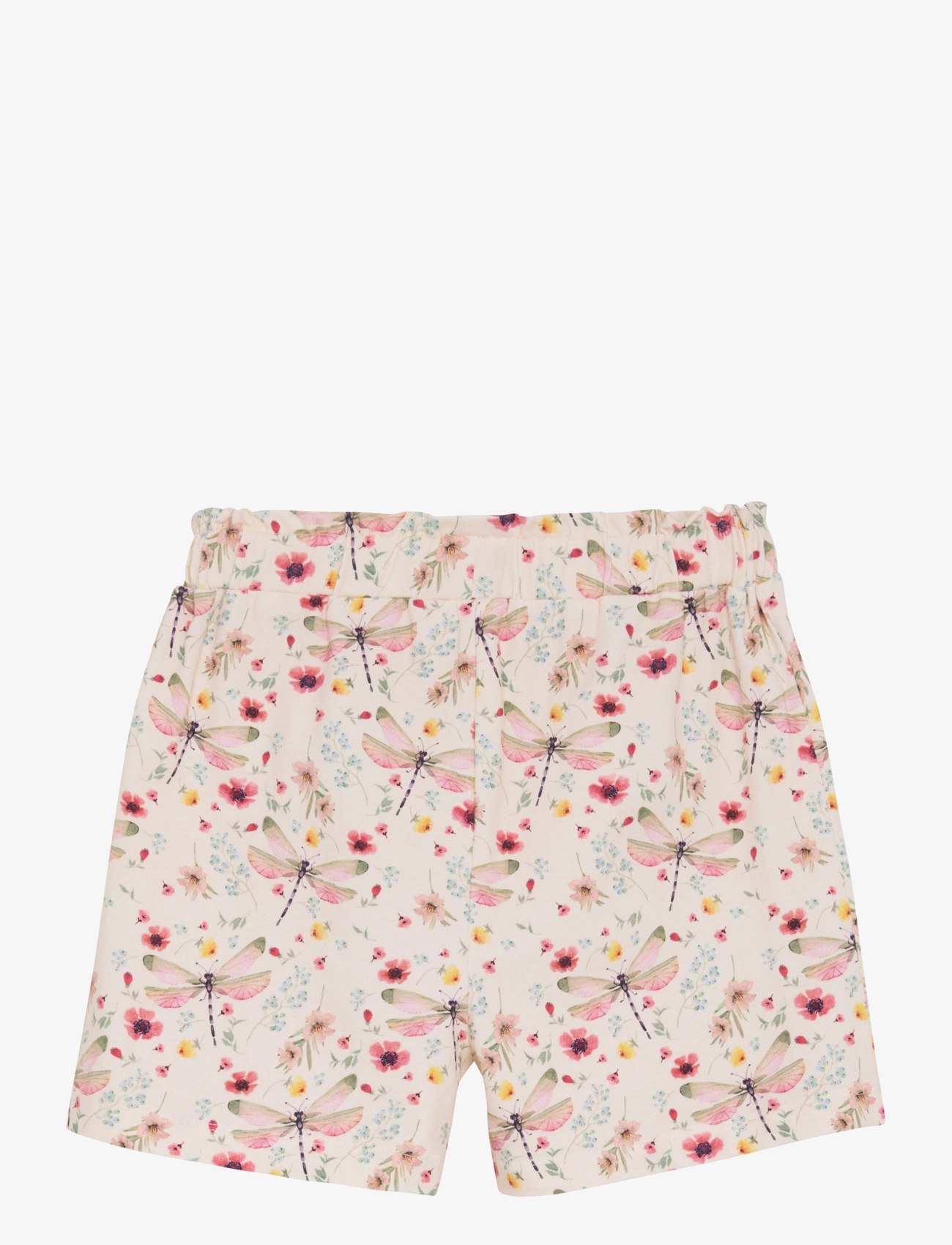 Minymo - Shorts  AOP - gode sommertilbud - white swan - 1