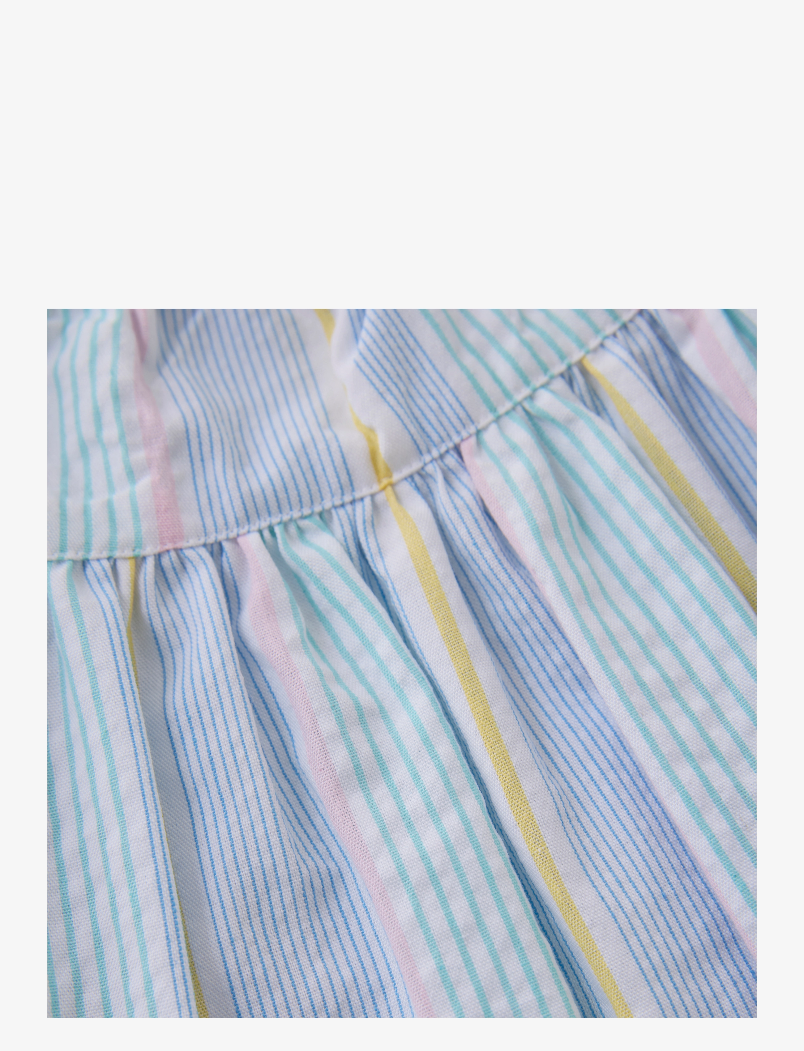 Minymo - Dress SS Y/D Seersucker - wan blue - 3