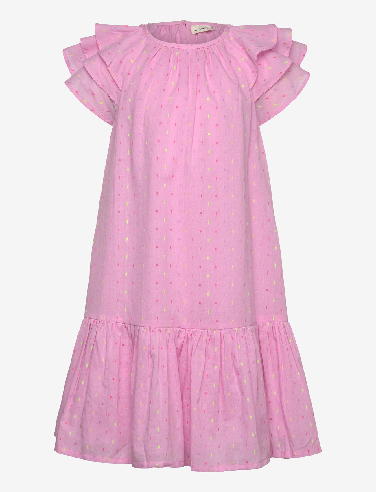 Minymo - Dress SS w. Lining - light rose - 0