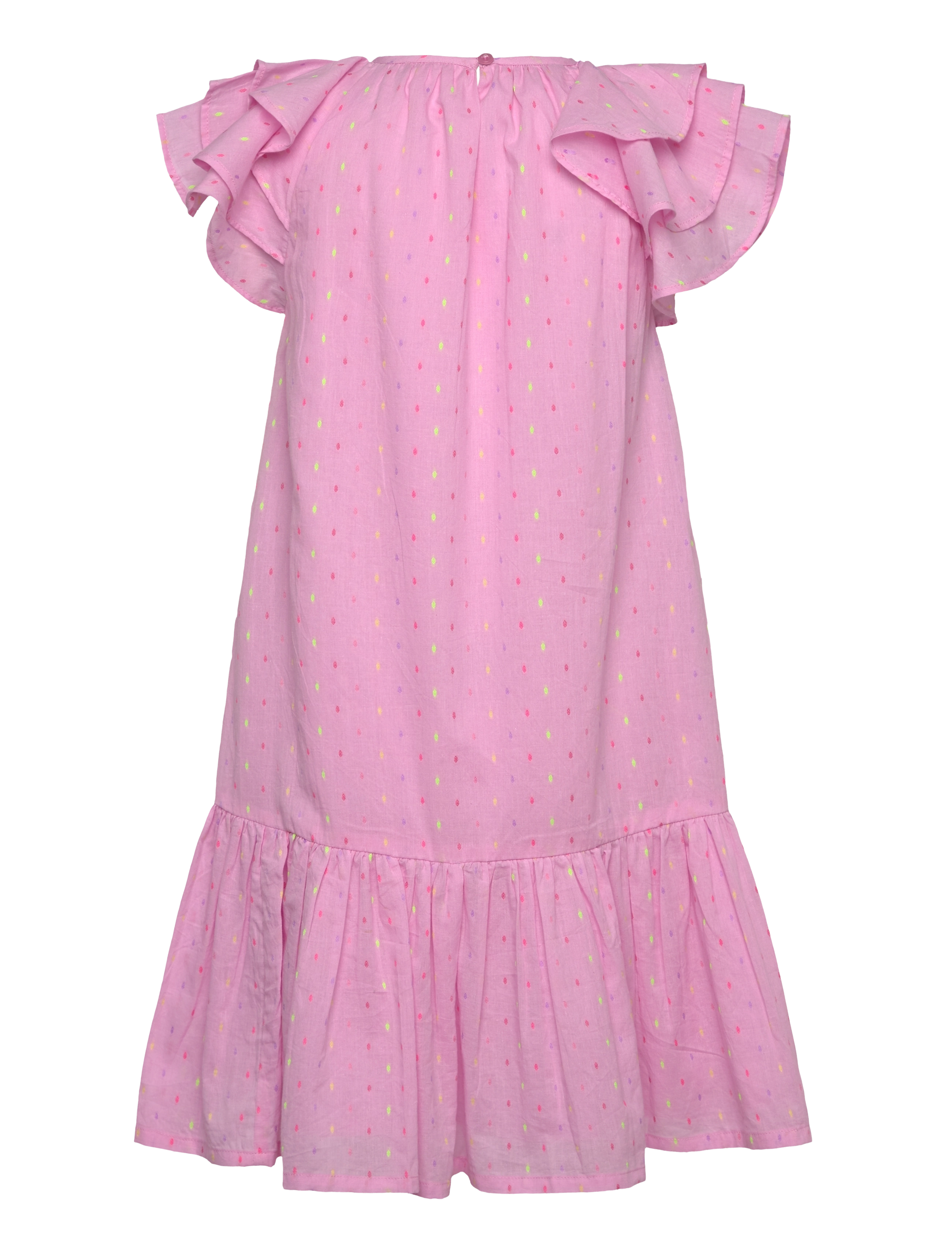 Minymo - Dress SS w. Lining - light rose - 1