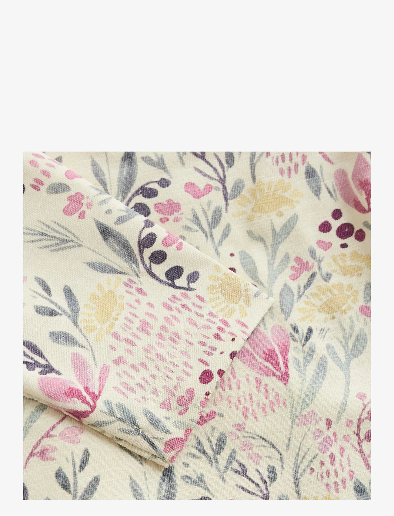 Minymo - T-shirt LS AOP - langärmelig - sandshell - 2