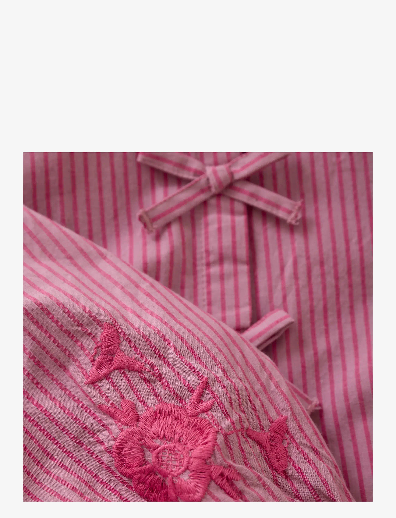 Minymo - Shirt LS Y/D - long-sleeved shirts - mauve orchid - 2