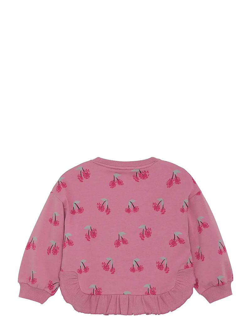 Minymo - Sweatshirt LS AOP - sweatshirts - mauve orchid - 2