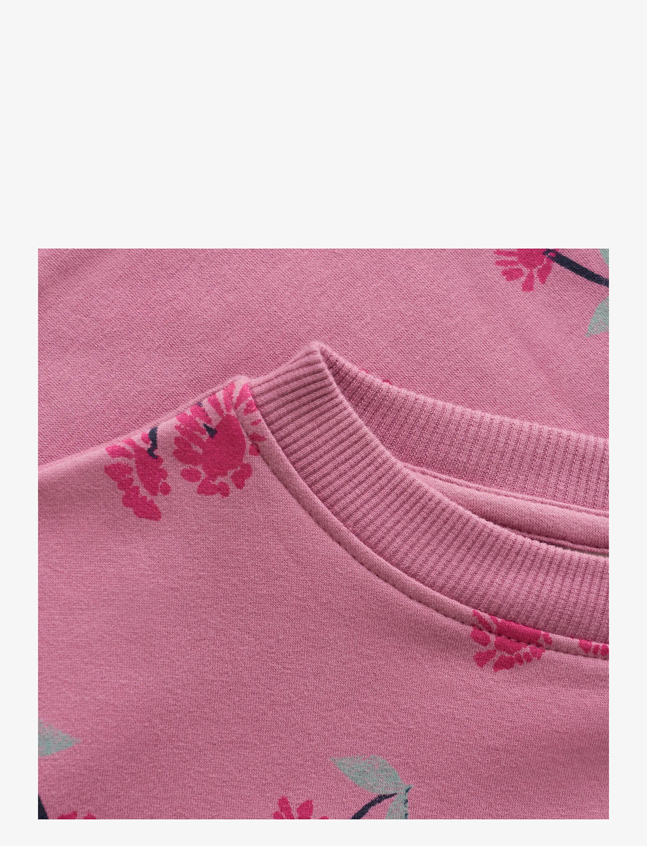 Minymo - Sweatshirt LS AOP - sweatshirts - mauve orchid - 3