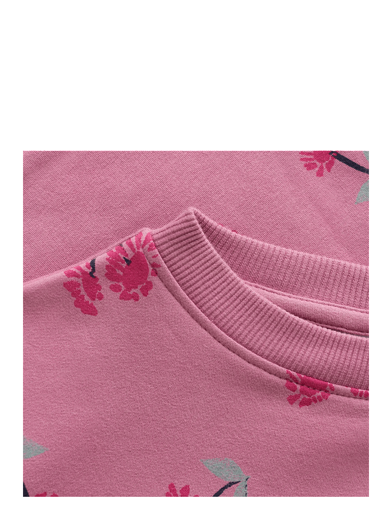 Minymo - Sweatshirt LS AOP - sweatshirts - mauve orchid - 3