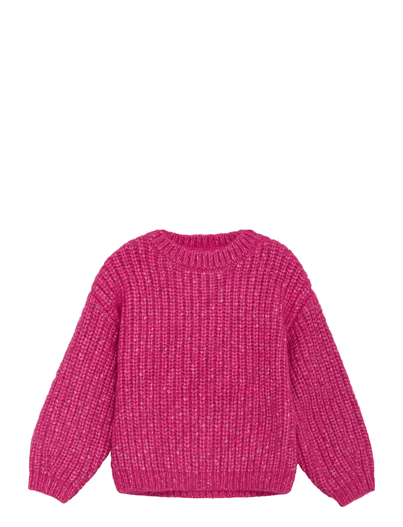 Minymo - Pullover Knit - swetry - fuchsia fedora - 1