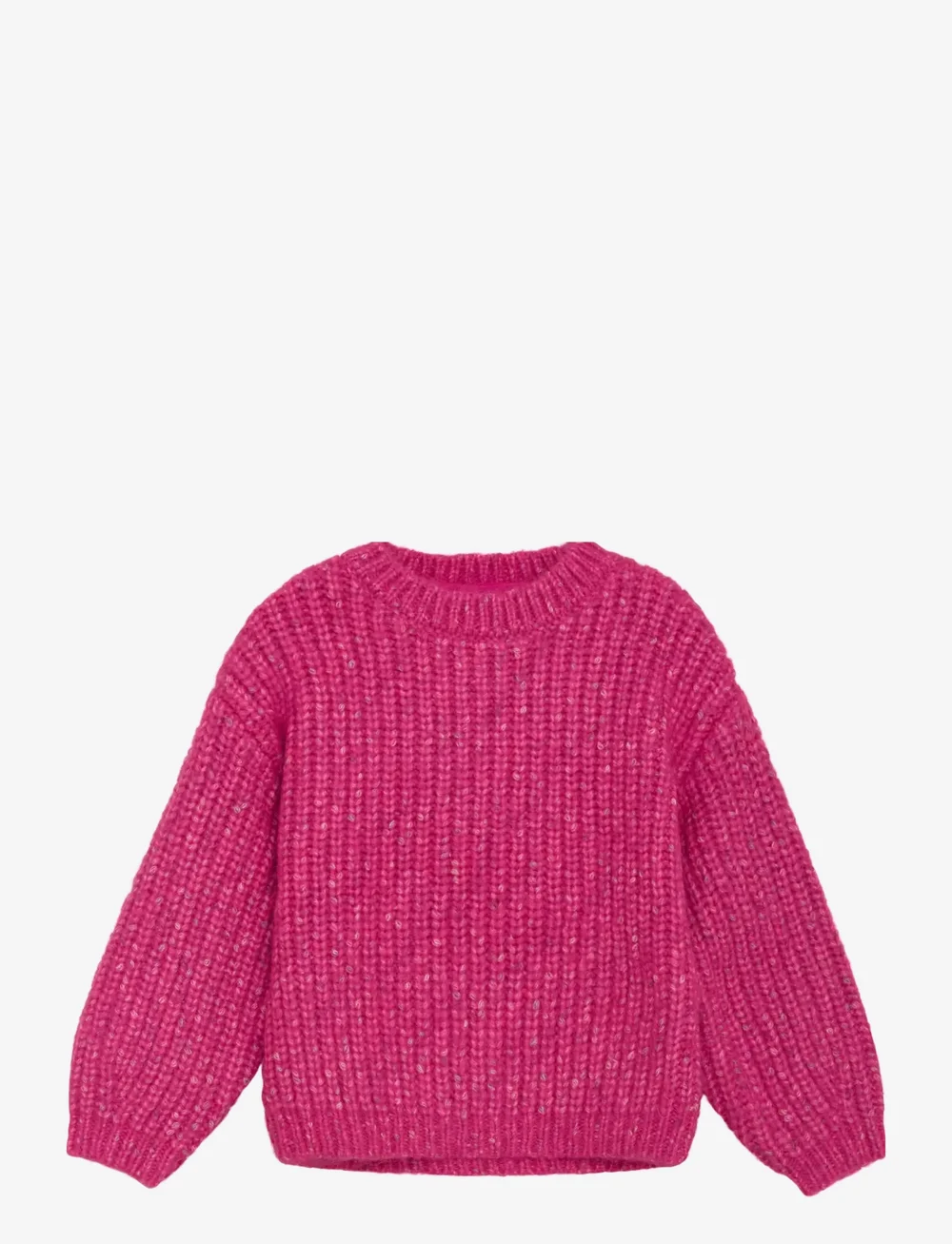 Minymo - Pullover Knit - trøjer - fuchsia fedora - 1