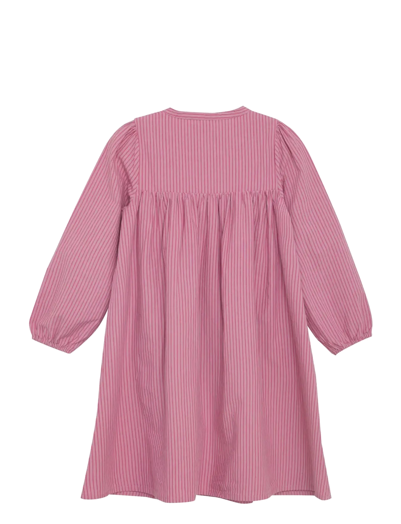 Minymo - Dress LS Y/D w. Lining - long-sleeved casual dresses - mauve orchid - 1
