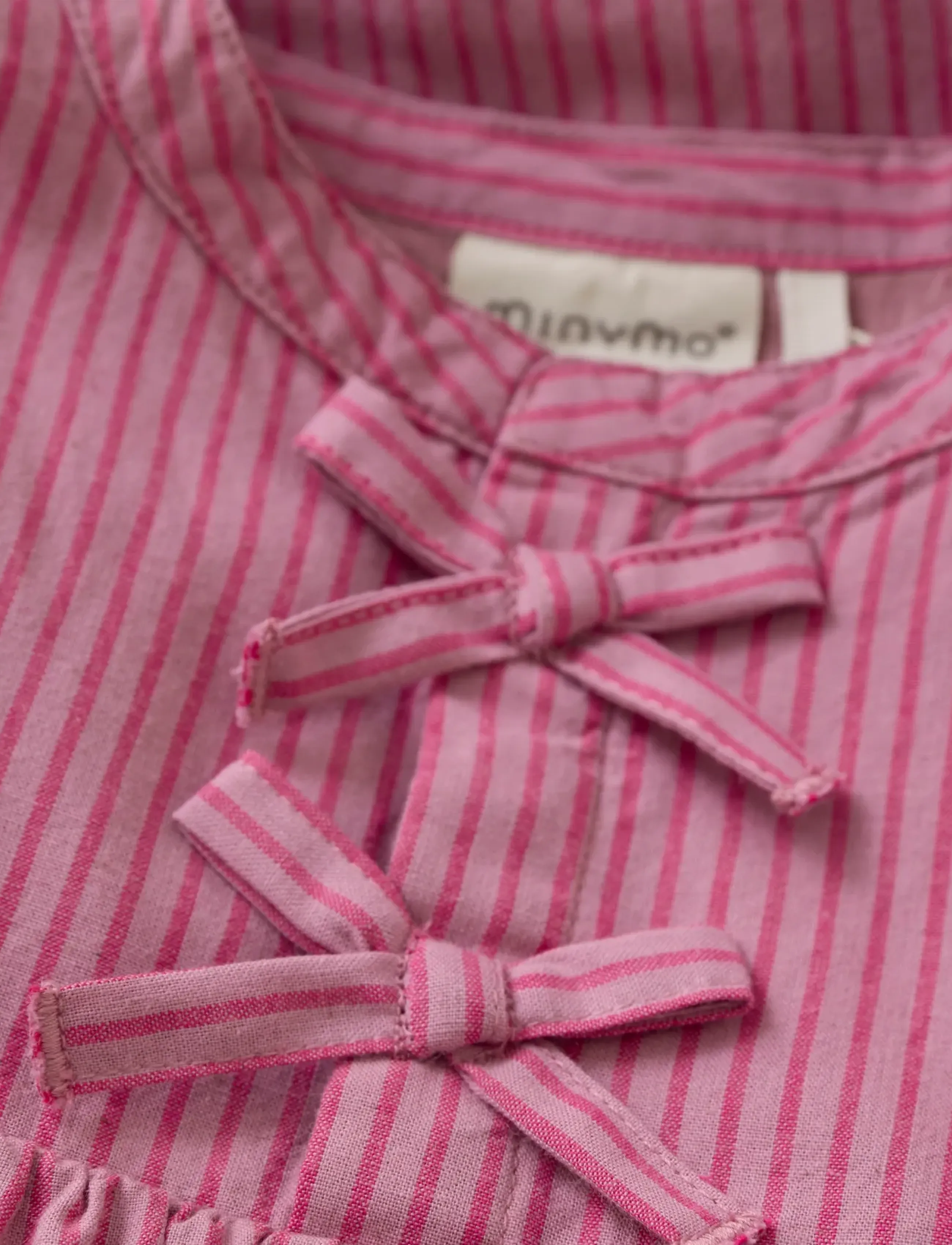 Minymo - Dress LS Y/D w. Lining - long-sleeved casual dresses - mauve orchid - 2