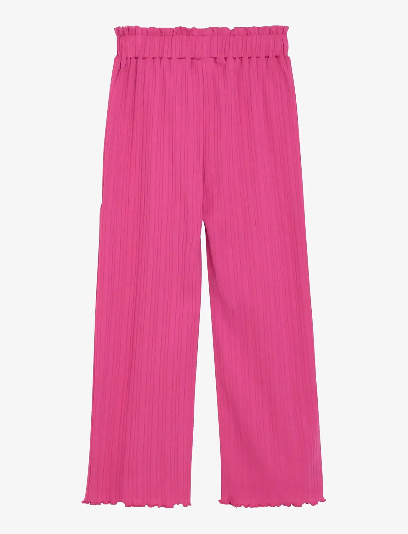 Minymo - Pants Rib - bukser - fuchsia fedora - 1