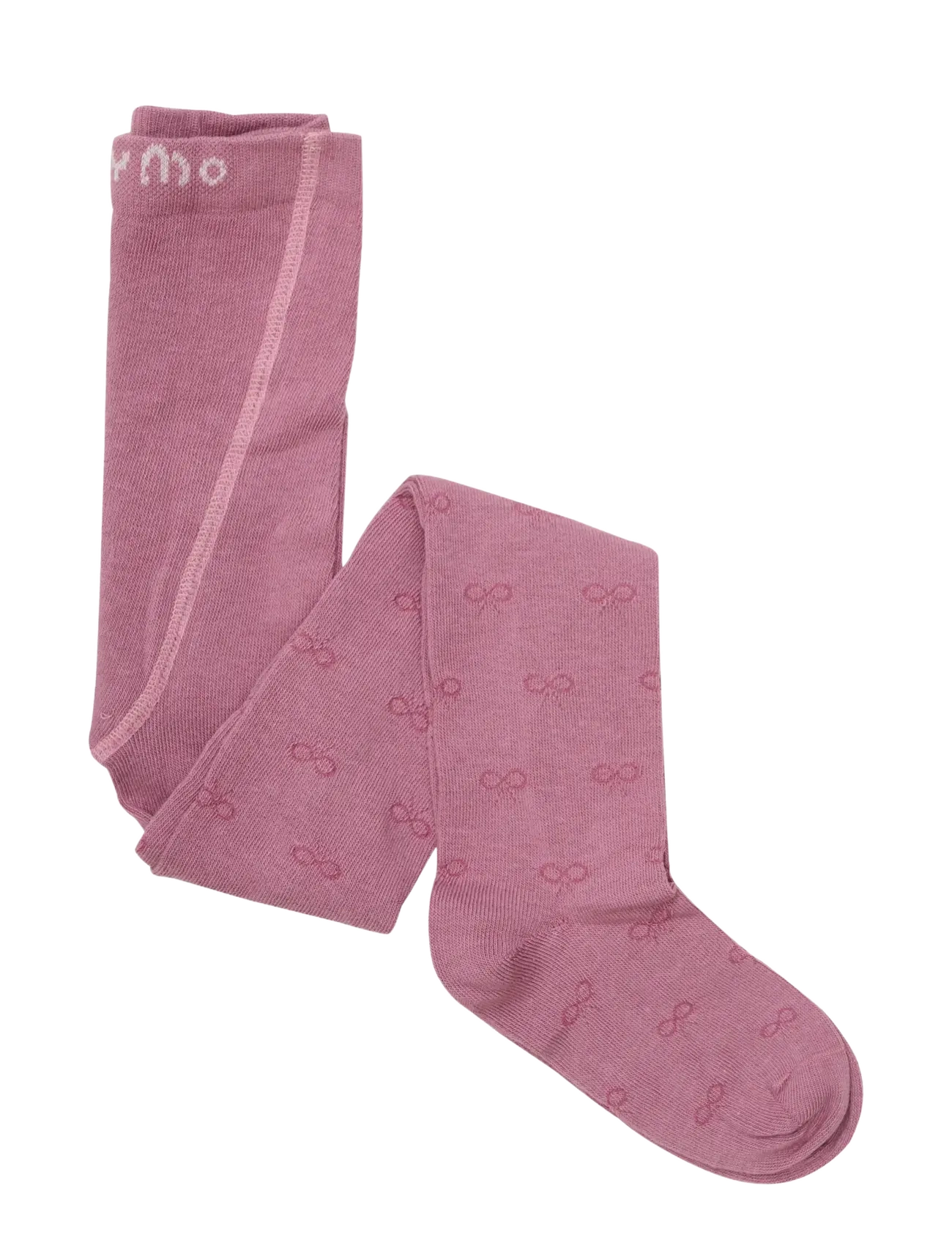Minymo - 2-Pack Stockings w. Pattern - madalaimad hinnad - mauve orchid - 1