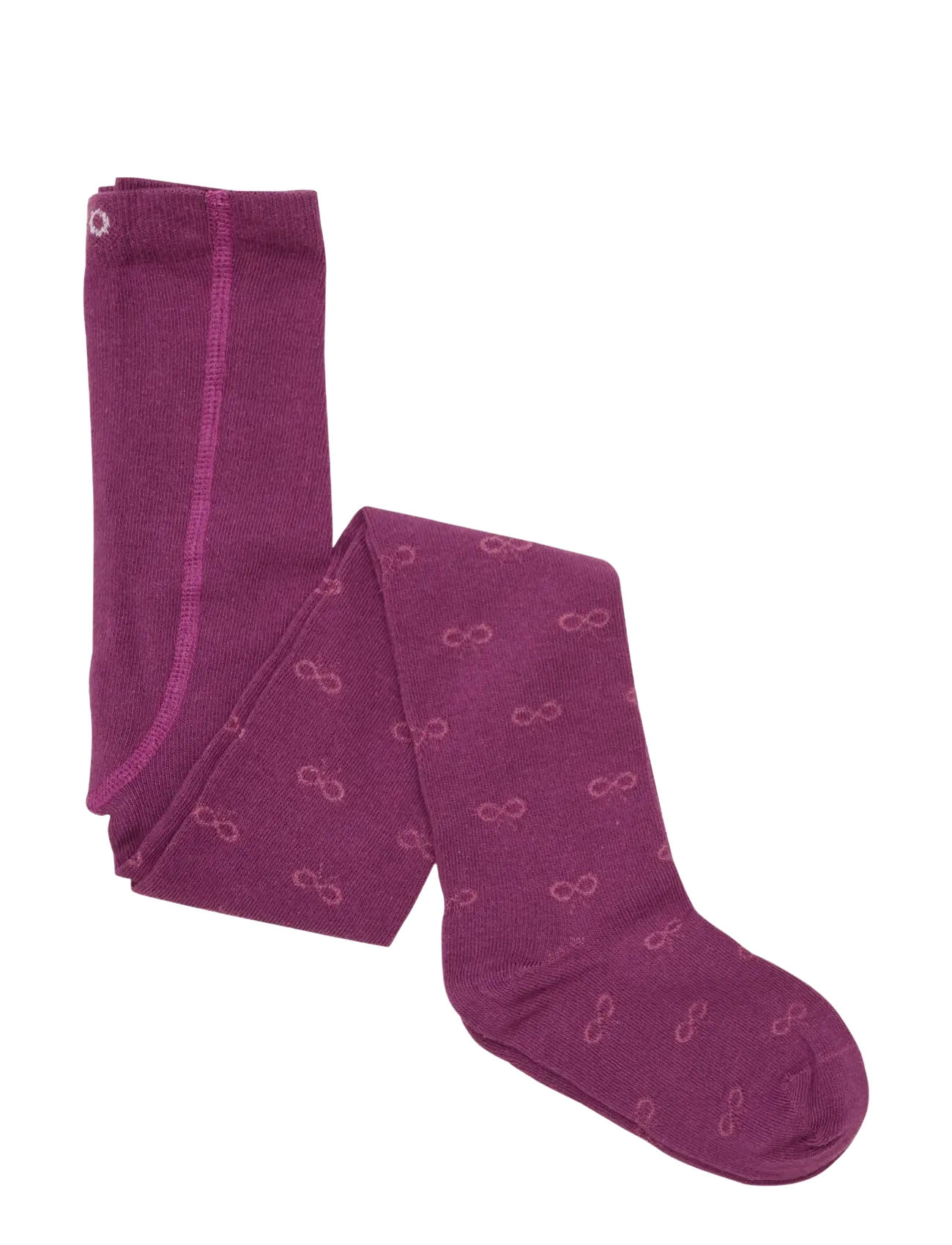 Minymo - 2-Pack Stockings w. Pattern - madalaimad hinnad - mauve orchid - 2