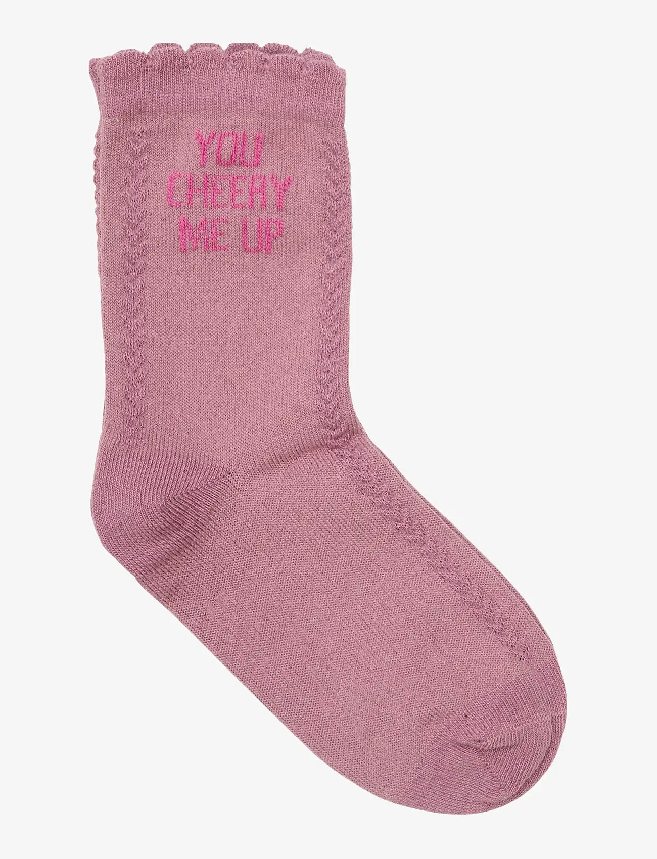 Minymo - 3-Pack Socks - herbstliche kleidung - mauve orchid - 1