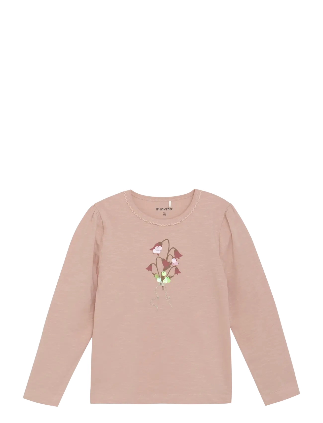 Minymo T-shirt LS - 4 for 3 - MISTY ROSE / pink/rose