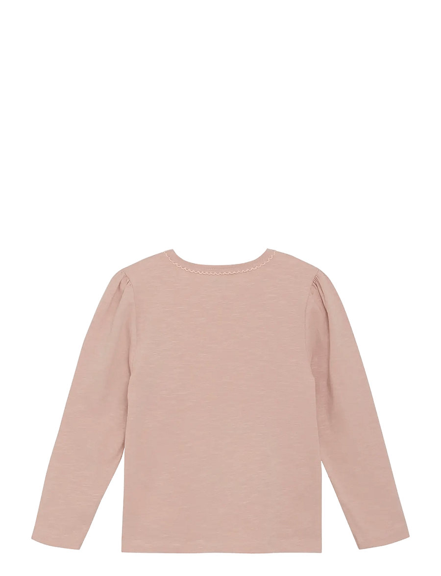 Minymo - T-shirt LS - langærmede t-shirts - misty rose - 2