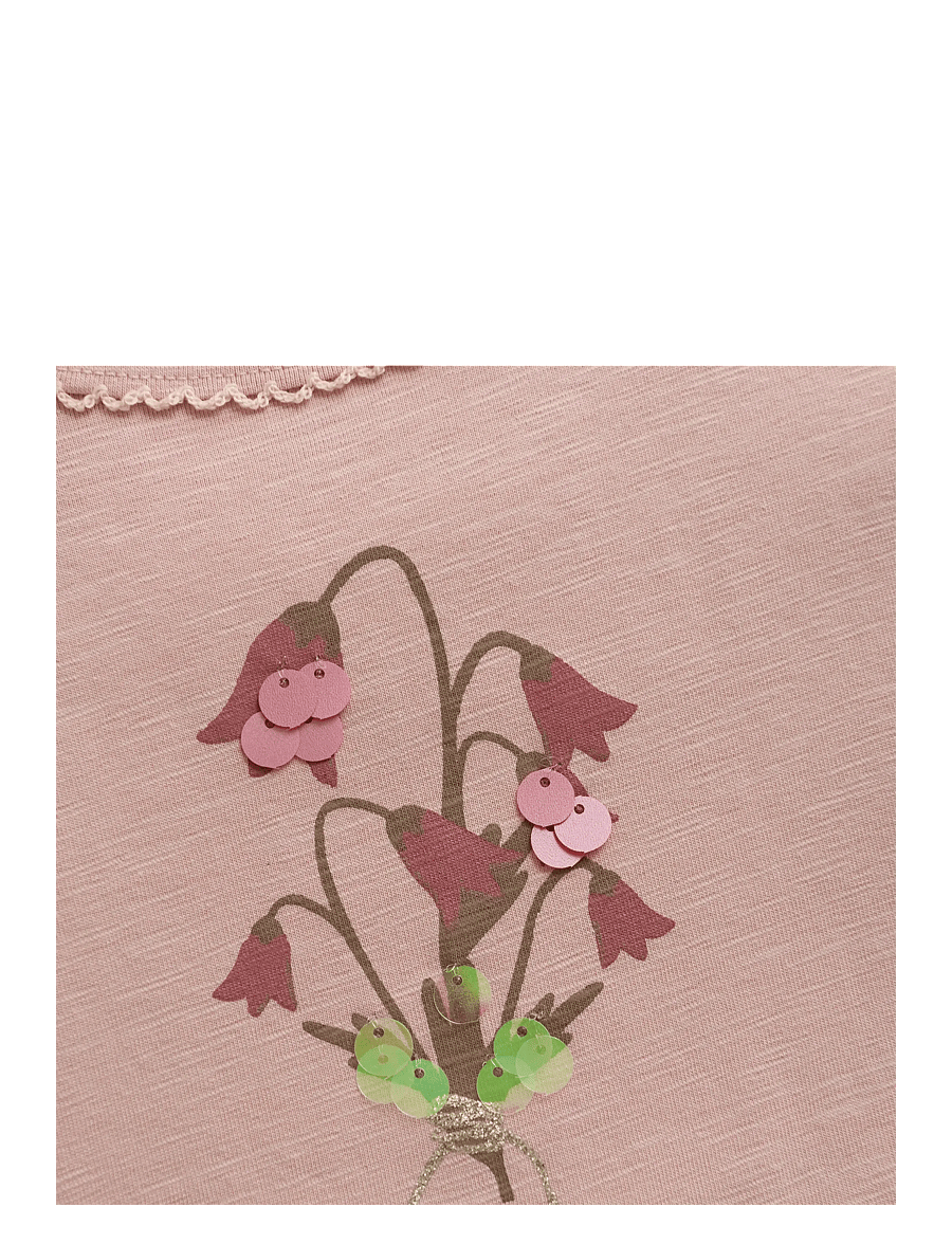 Minymo - T-shirt LS - langærmede t-shirts - misty rose - 3