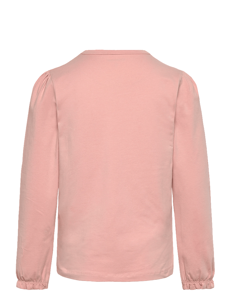 Minymo - T-shirt LS - sweatshirts - misty rose - 1